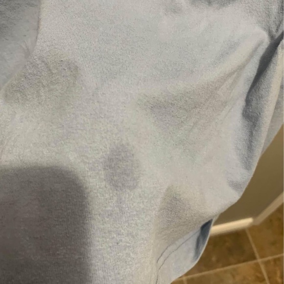 Jean Michel Basquiat Shirt Men XS Blue World Famous Short Sleeve Crewneck Tee - Picture 5 of 7